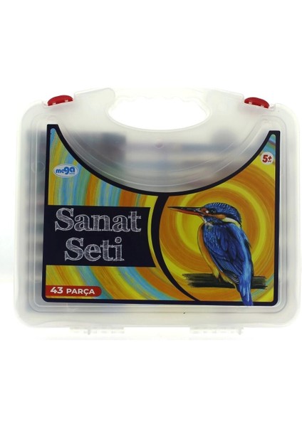 çınar ticaret 43 parça çantalı sanat seti fiyatları