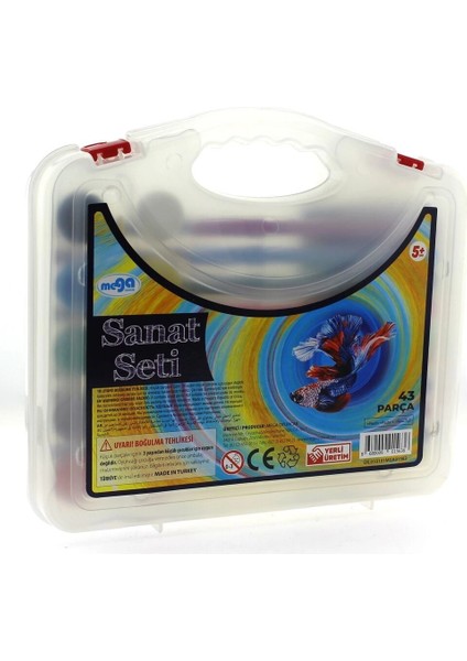 çınar ticaret 43 parça çantalı sanat seti fırsatları