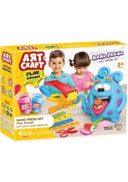 çınar ticaret 03618 dede, art craft el presi hamur seti 224 gr