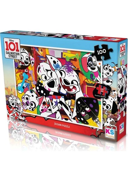 çınar ticaret ks dalmatian 100 parça puzzle fiyatları