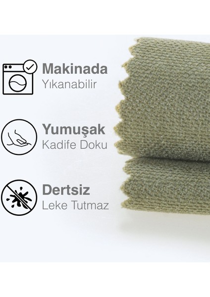 Kadife Dokulu Ada Çayı Rengi Daily Series Runner 40 X 140 fırsatları