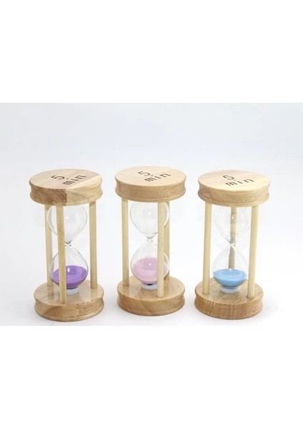 çınar ticaret ahşap kum saati 5 dk