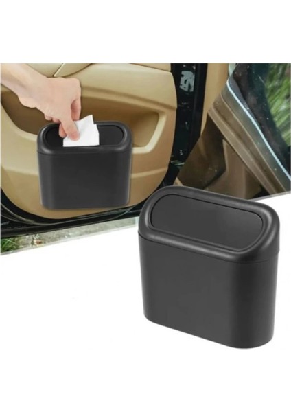 çınar ticaret araba çöp kutusu kapaklı organize siyah renk indirimleri