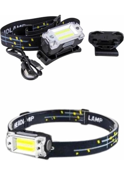 çınar ticaret yüksek ışıklı şarjlı ve sensörlü led kafa lambası kamp lambası indirimleri