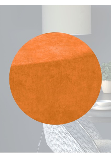 Kadife Efektli Portakal Rengi Aura Serisi Runner 40 X 140