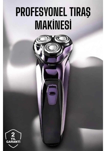 çınar ticaret profesyonel şarjlı saç ve sakal tıraş makinesi hassas kesim