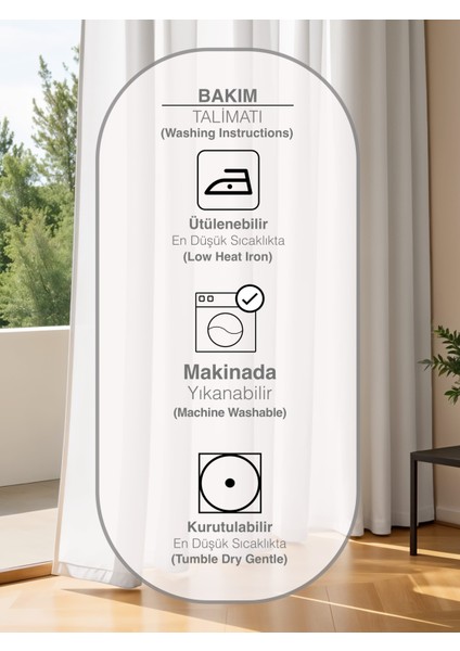 Beyaz Saten Güneşlik Perde – Ekstrafor Büzgülü