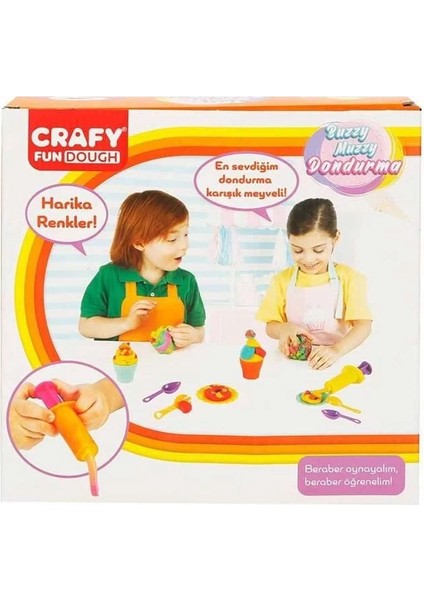 çınar ticaret crafy buzzy muzzy dondurma oyun hamuru seti 200 g 22 parça fiyatları