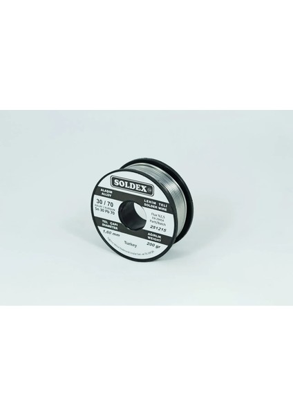 çınar ticaret eco lounge soldex 30-70 lehim teli 200 gr 1,6 mm sn:30 - pb:70