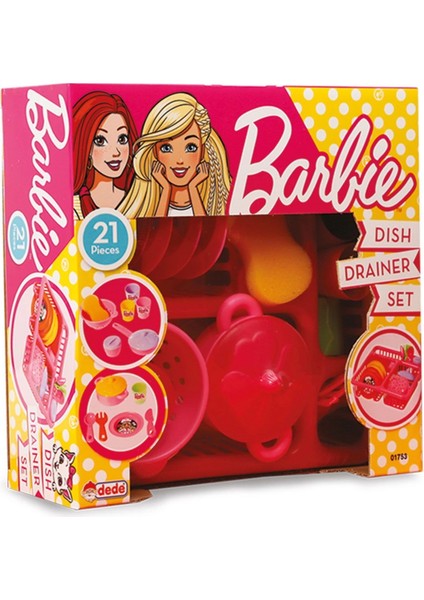 çınar ticaret barbie bulaşıklık 21 parça fırsatları