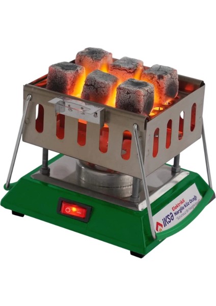 çınar ticaret kare krom elektrikli nargile köz ocağı fırsatları