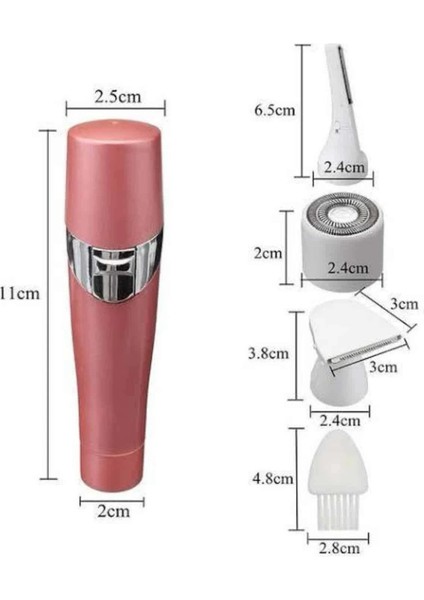 çınar ticaret yüz, kaş ve tüm vücut epilasyon aleti3 başlıklı epilatör tüm cilt tiplerine uygun fırsatları