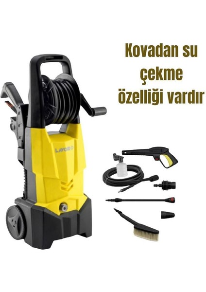 çınar ticaret lavor one extra 135 1900 watt basınçlı yıkama makinası 135 bar