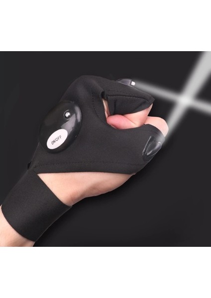 çınar ticaret led ışıklı çalışma eldiveni sağ sol çift