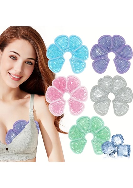 çınar ticaret emziren anneler ıçin 2 li jel göğüs pedi – sıcak ve soğuk kullanıma uygun, pvc dolgulu, konfor ve destek sağlayan ped (pembe) modelleri