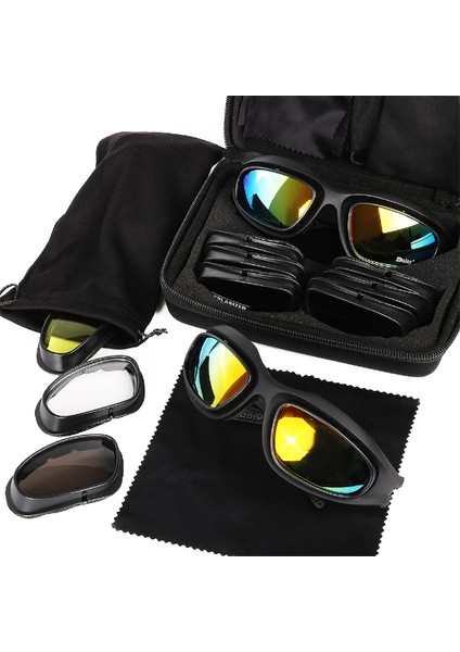 çınar ticaret çok lensli tactical gözlük seti