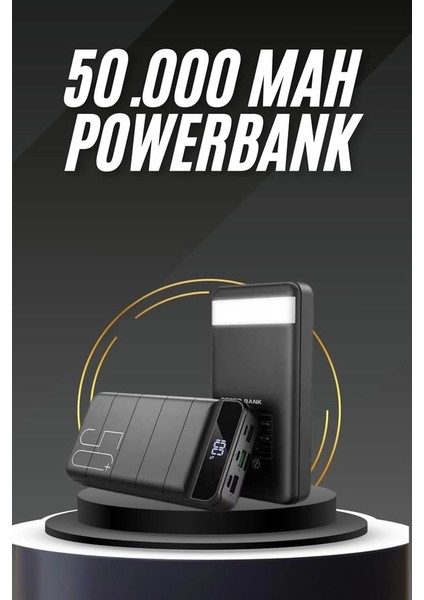 çınar ticaret 50.000 mah led dijital göstergeli usb çıkışı powerbank fiyatları