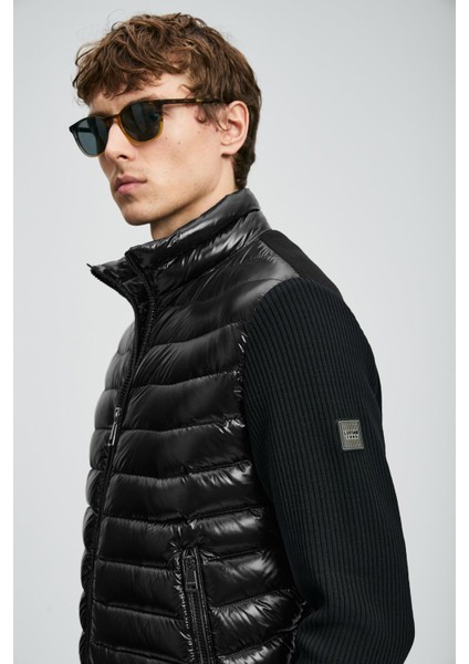 Erkek Glenn Kaz Tüyü Mont 112120243 Siyah modelleri