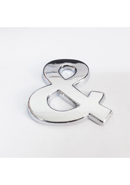 çınar ticaret cemax &amp; ışareti 3,75 cm krom yapışkanlı