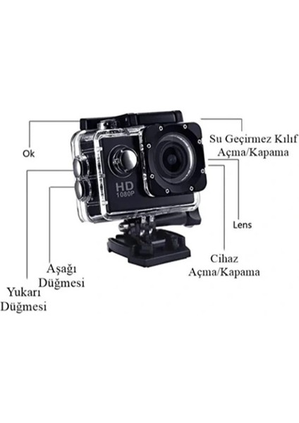 çınar ticaret 4k su geçirmez wi-fi aksiyon kamerası fiyatları