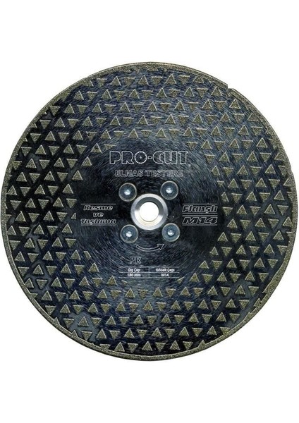 çınar ticaret procut 50954 dtf 115 m14 elmas flanşlı kesme taşlama