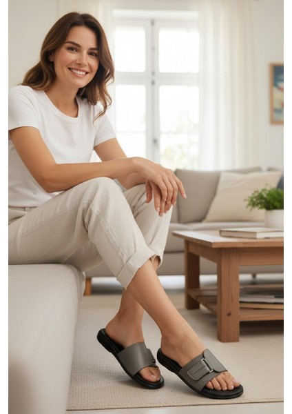 Kadın Çok Rahat Ortopedik Taban Terlik modelleri