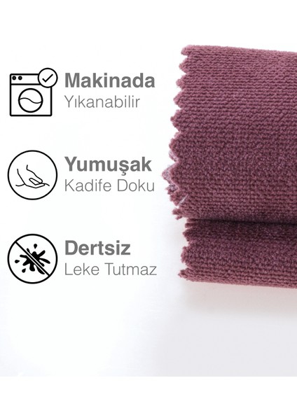 Kadife Dokulu Gül Kurusu Rengi Daily Series Runner 40 X 140 fırsatları