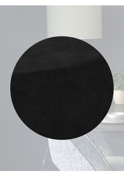 Kadife Efektli Siyah Renk Aura Serisi Runner 40 X 140