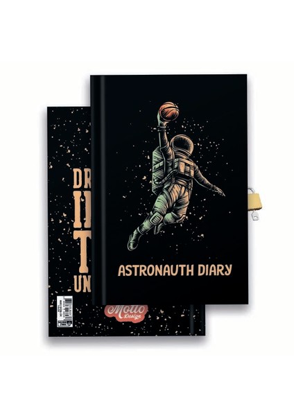 Günlük Defter 14X20 Astronauth Dıary 112 Yp
