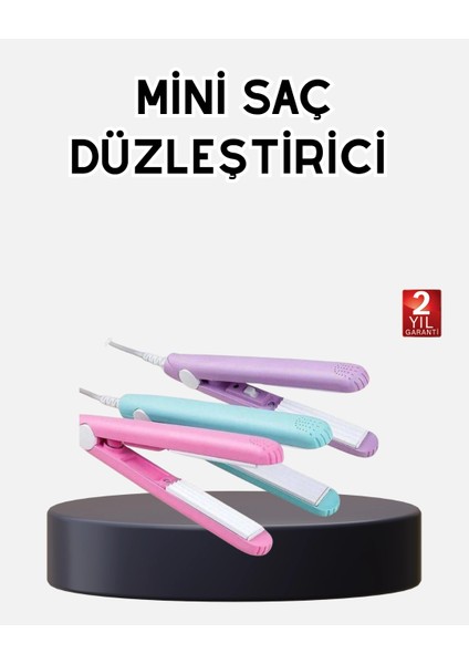 çınar ticaret seyahat tipi mini saç düzleştirici – seramik kaplama, hızlı ısınma, kompakt tasarım