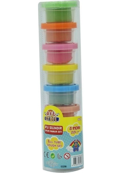 çınar ticaret dede 8'li silindir oyun hamuru seti - 03296 fiyatları