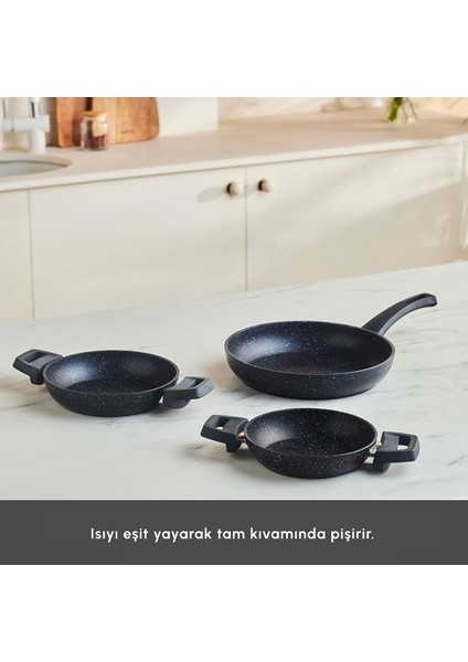 Bio Granit Dide 3'lü Tava Sahan Seti indirimleri