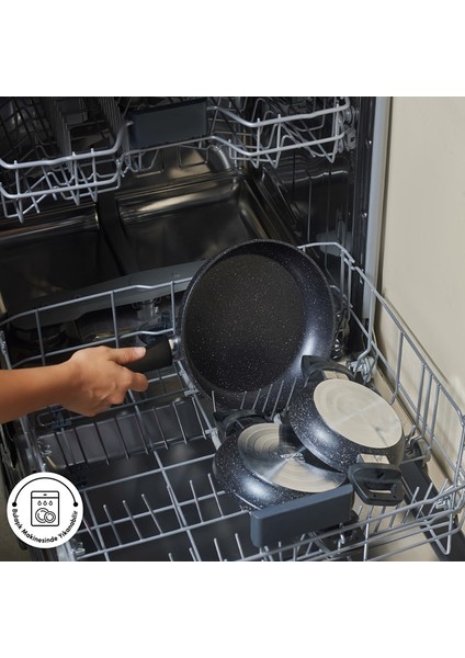 Bio Granit Dide 3'lü Tava Sahan Seti