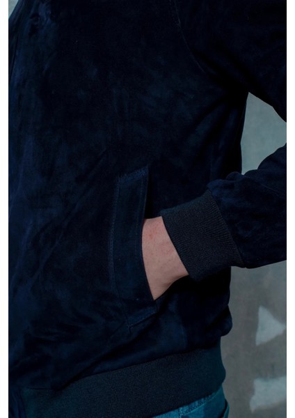 Kolej Hakiki Deri Lacivert Erkek Süet Ceket indirimleri