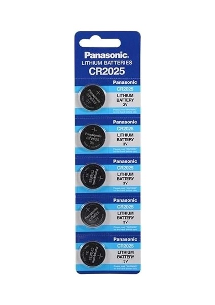 çınar ticaret 2025 3v lityum düğme pil 5'li paket