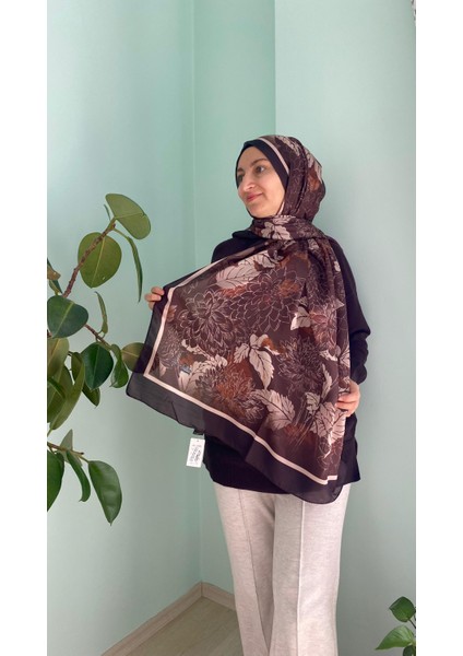 Desenli Naturel Şal