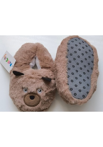 Köpek Figürlü Panduf Çocuk Ev Botu Kaydırmaz Taban Kışlık 42335 fiyatları