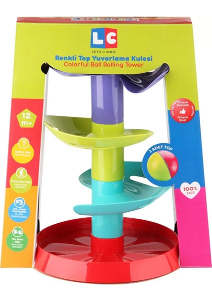 çınar ticaret lc renkli top yuvarlama kulesi fırsatları