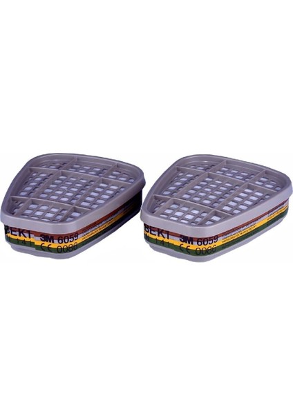 çınar ticaret 3m 6059 abek1 org. asit ve amonyak buhar filtresi