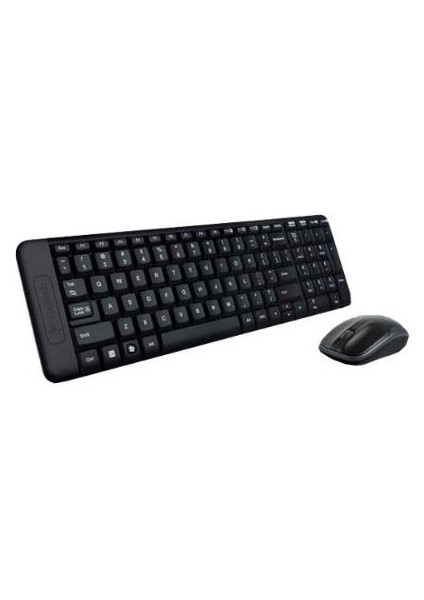 çınar ticaret logitech mk220 q kablosuz siyah multimedya klavye/mouse set 920-003163