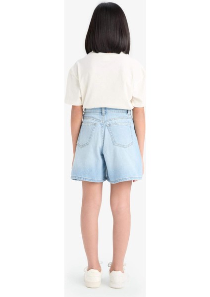 Kız Çocuk Jean Şort