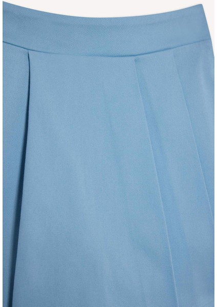 Kız Çocuk Gabardin Pileli Şort Etek E2648A825SM