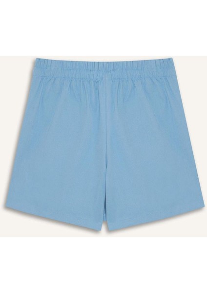 Kız Çocuk Gabardin Pileli Şort Etek E2648A825SM