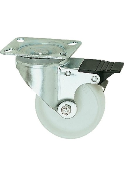 çınar ticaret poliamid döner frenli teker 80 mm