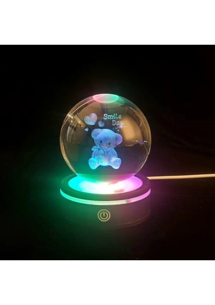 çınar ticaret usb'li ayıcık tasarımlı dönen cam küre fiyatları