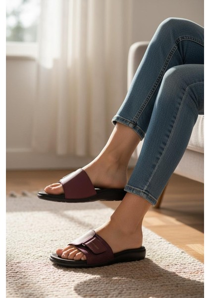 Kadın Çok Rahat Ortopedik Taban Terlik