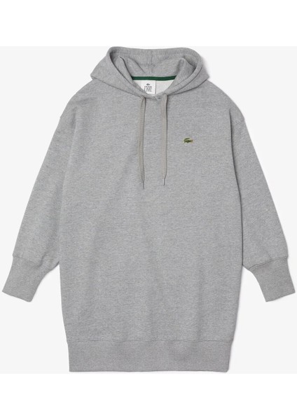 Women’s Lıve Hooded Oversized Sweatshirt Dress