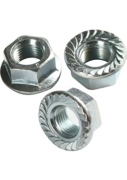 çınar ticaret altıköşe flanşlı somun m10 - 100 adet