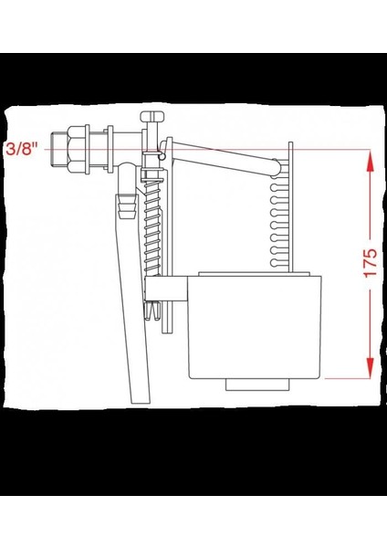 çınar ticaret japar 1/2 şok kapatmalı flatör fiyatları