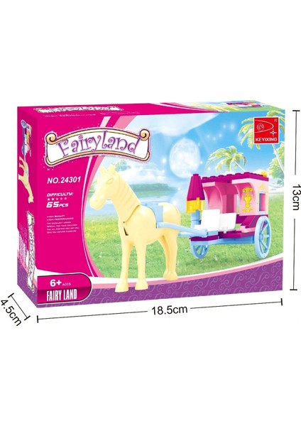 çınar ticaret ausini fairland girl parça sarı atlı fayton